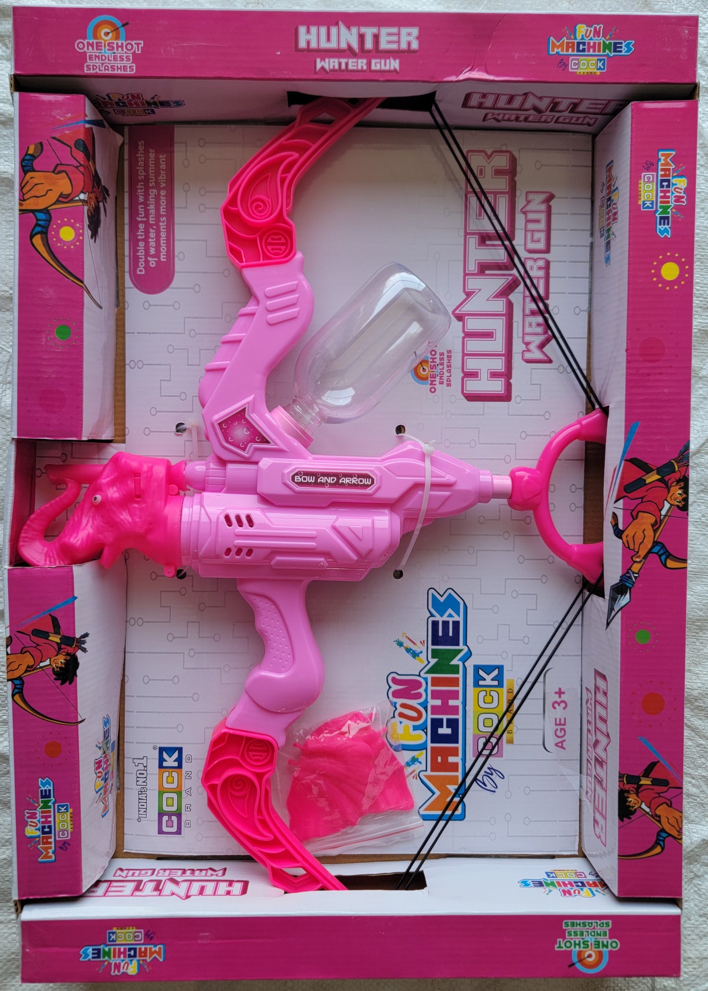 Hunter Water Gun Pink