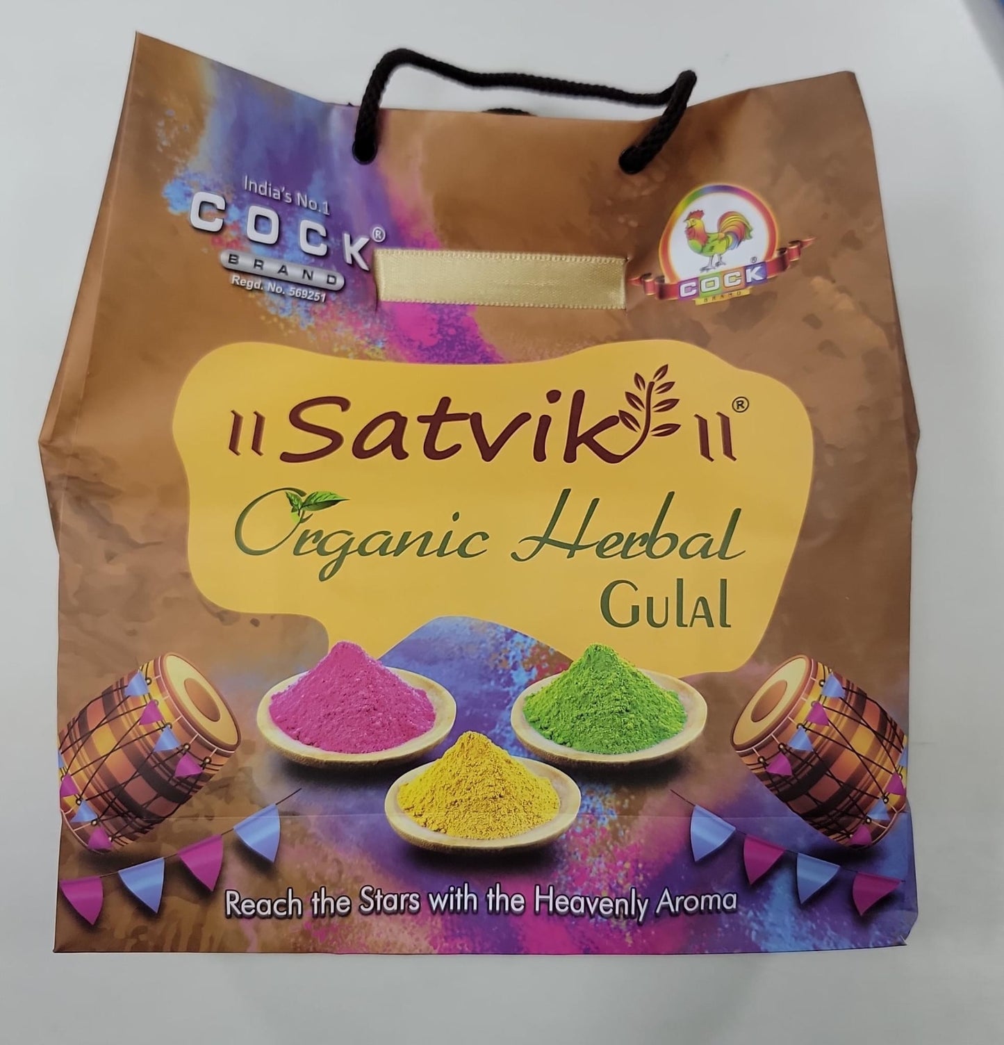 Satvik Organic Herbal Gulal